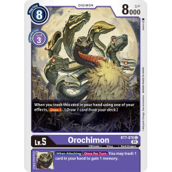 Digimon TCG BT7-076 Orochimon Common Next Adventure Card Game