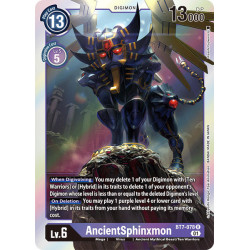 Digimon TCG BT7-078 AncientSphinxmon Rare Next Adventure Card Game