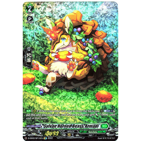Vanguard_TCG_card_D-SS02_SP10EN_SP_Sylvan_Horned_Beast_Armadi_Festival_Collection_2022