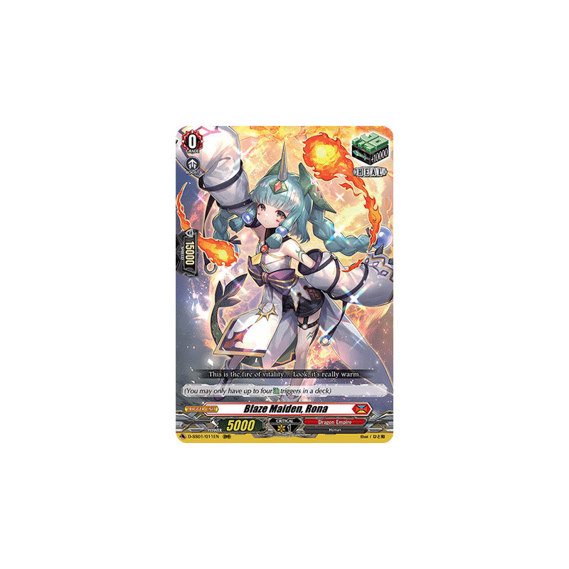 Vanguard_TCG_card_D-SS01_011EN_RRR_Blaze_Maiden_Rona_Festival_Collection_2021