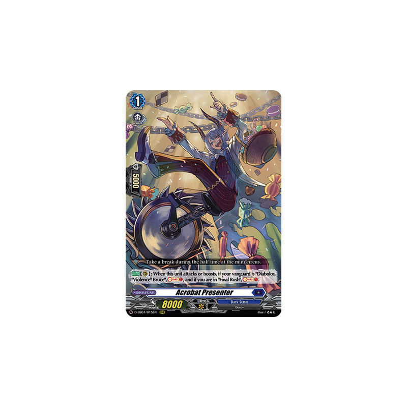 Vanguard_TCG_card_D-SS01_015EN_RRR_Acrobat_Presenter_Festival_Collection_2021