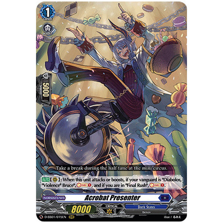 Vanguard_TCG_card_D-SS01_015EN_RRR_Acrobat_Presenter_Festival_Collection_2021