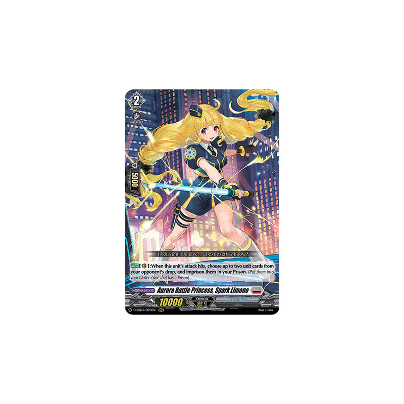 Vanguard_TCG_card_D-SS01_023EN_RRR_Aurora_Battle_Princess_Spark_Limone_Festival_Collection_2021