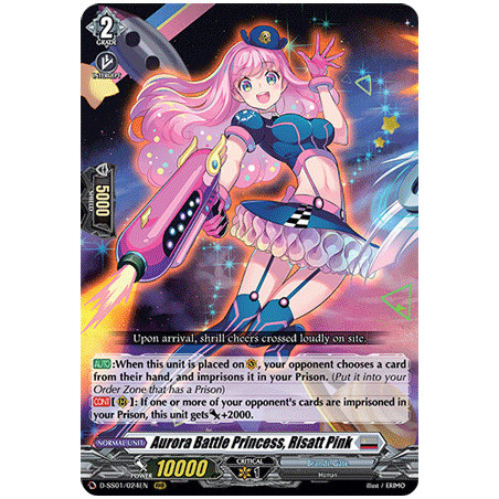 Vanguard_TCG_card_D-SS01_024EN_RRR_Aurora_Battle_Princess_Risatt_Pink_Festival_Collection_2021