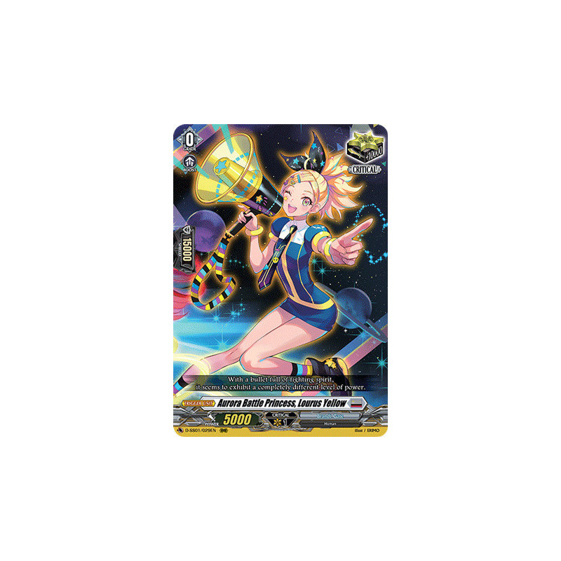 Vanguard_TCG_card_D-SS01_029EN_RRR_Aurora_Battle_Princess_Lourus_Yellow_Festival_Collection_2021