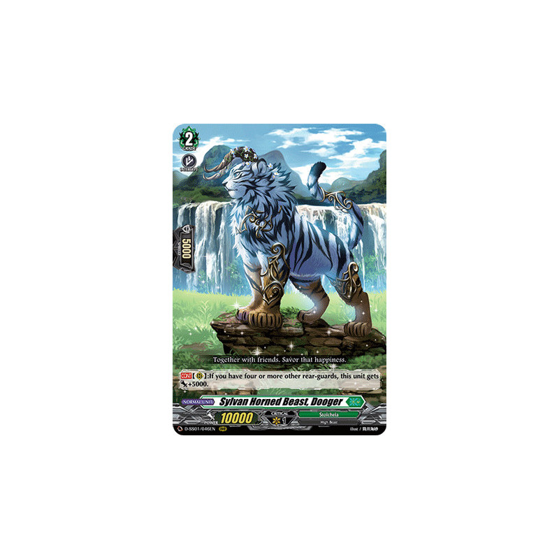 Vanguard_TCG_card_D-SS01_046EN_RRR_Sylvan_Horned_Beast_Dooger_Festival_Collection_2021