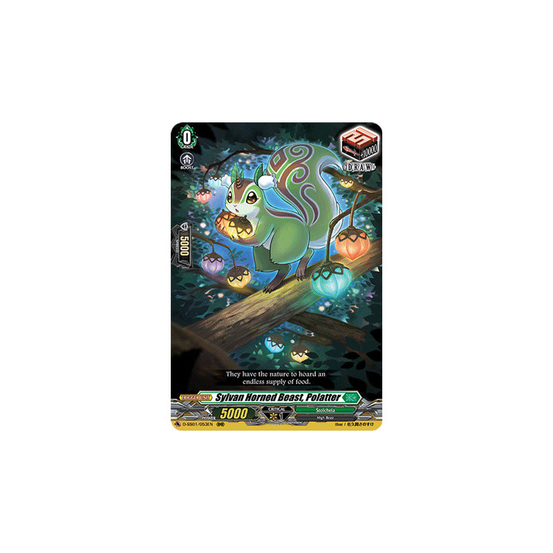 Vanguard_TCG_card_D-SS01_053EN_RRR_Sylvan_Horned_Beast_Polatter_Festival_Collection_2021