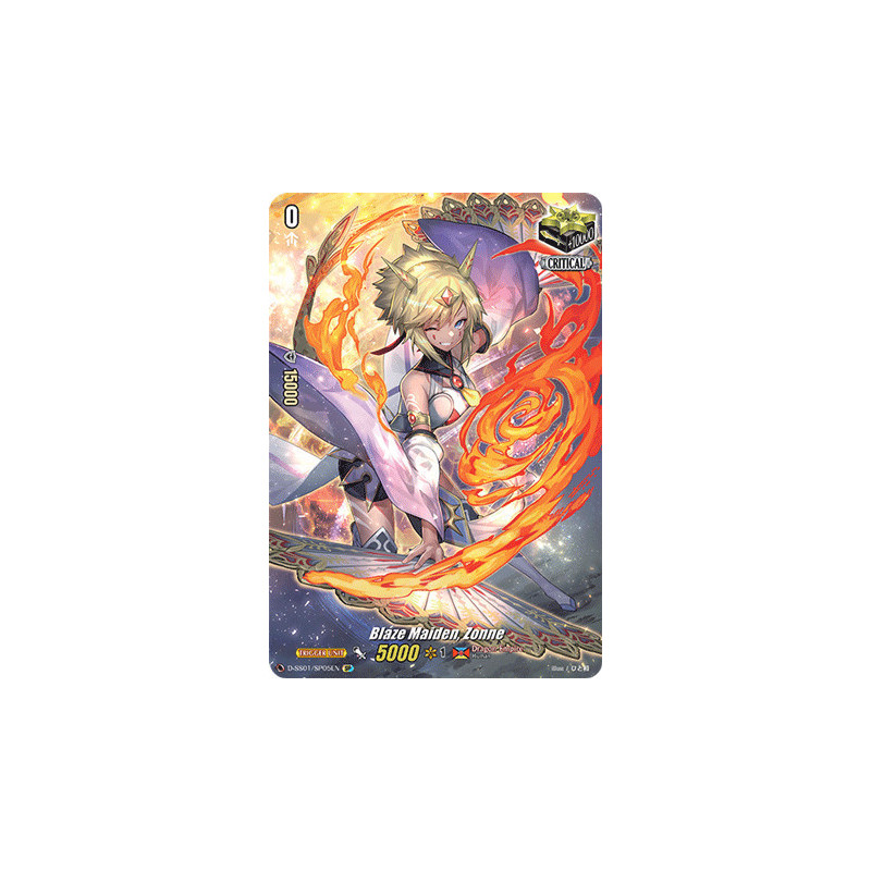 Vanguard_TCG_card_D-SS01_SP05EN_SP_Blaze_Maiden_Zonne_Festival_Collection_2021