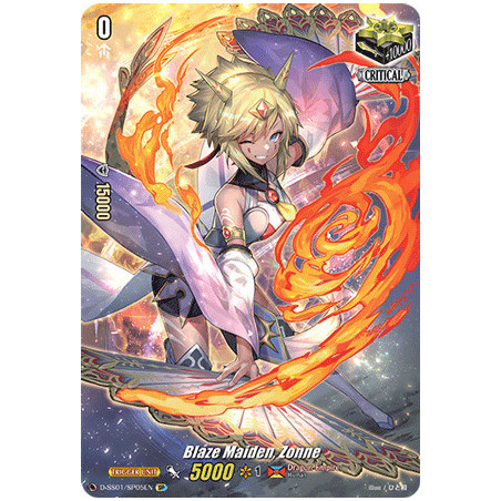 Vanguard_TCG_card_D-SS01_SP05EN_SP_Blaze_Maiden_Zonne_Festival_Collection_2021