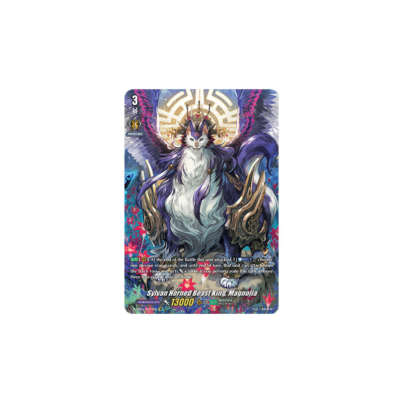 Vanguard_TCG_card_D-SS01_SP19EN_SP_Sylvan_Horned_Beast_King_Magnolia_Festival_Collection_2021
