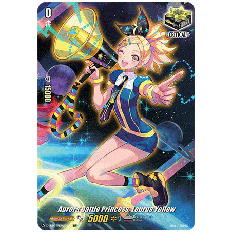 Vanguard_TCG_card_D-SS01_SP29EN_SP_Aurora_Battle_Princess_Lourus_Yellow_Festival_Collection_2021