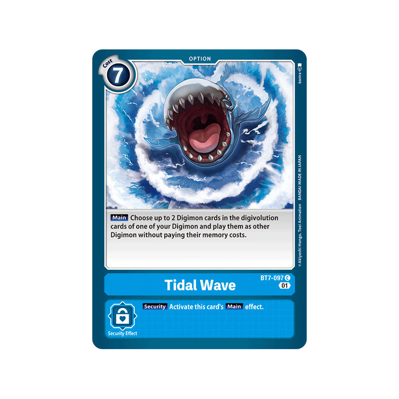 Digimon TCG BT7-097 Tidal Wave Common Next Adventure Card Game