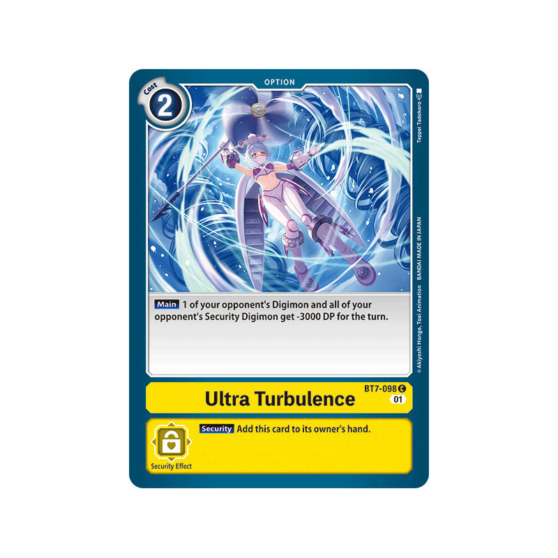 Digimon TCG BT7-098 Ultra Turbulence Common Next Adventure Card Game