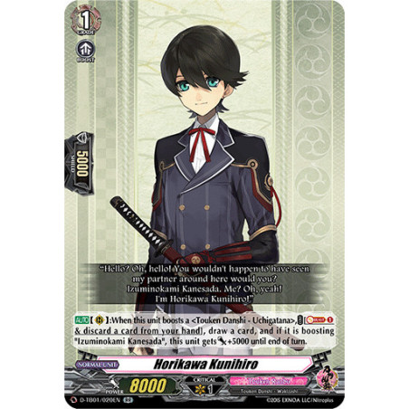 Vanguard_TCG_card_D-TB01_020EN_RR_Horikawa_Kunihiro_Touken_Ranbu_-ONLINE-_2021