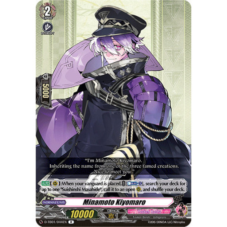 Vanguard_TCG_card_D-TB01_044EN_R_Minamoto_Kiyomaro_Touken_Ranbu_-ONLINE-_2021