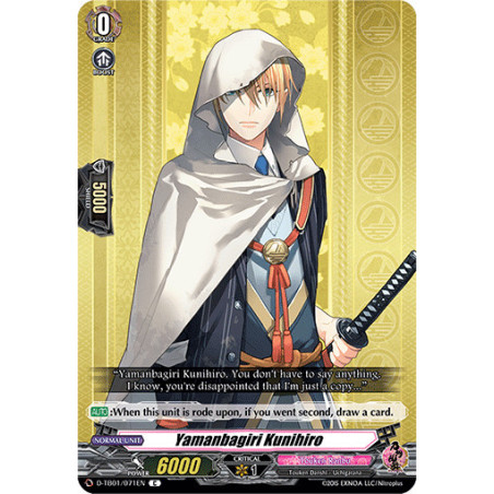 Vanguard_TCG_card_D-TB01_071EN_C_Yamanbagiri_Kunihiro_Touken_Ranbu_-ONLINE-_2021