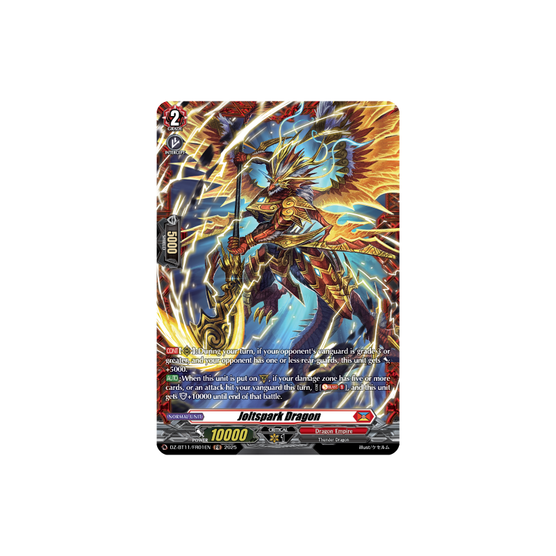 Vanguard_TCG_card_DZ-BT11_FR01EN_FR_Joltspark_Dragon_Symphony_of_Might_Bloom