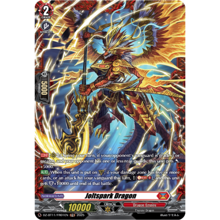 Vanguard_TCG_card_DZ-BT11_FR01EN_FR_Joltspark_Dragon_Symphony_of_Might_Bloom