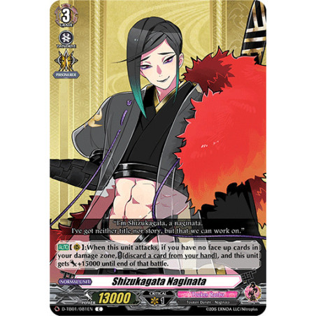 Vanguard_TCG_card_D-TB01_081EN_C_Shizukagata_Naginata_Touken_Ranbu_-ONLINE-_2021