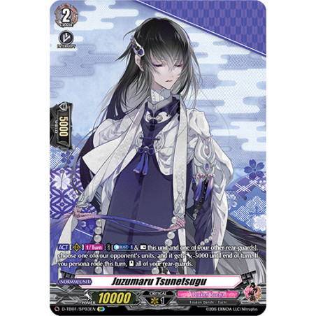 Vanguard_TCG_card_D-TB01_SP03EN_SP_Juzumaru_Tsunetsugu_Touken_Ranbu_-ONLINE-_2021