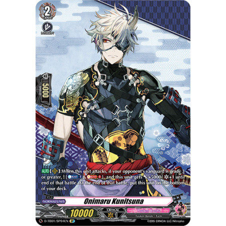 Vanguard_TCG_card_D-TB01_SP04EN_SP_Onimaru_Kunitsuna_Touken_Ranbu_-ONLINE-_2021