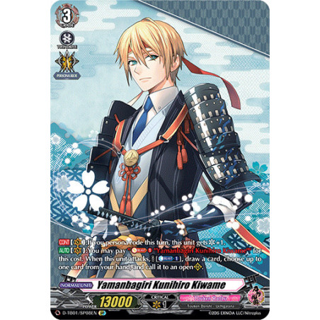 Vanguard_TCG_card_D-TB01_SP08EN_SP_Yamanbagiri_Kunihiro_Kiwame_Touken_Ranbu_-ONLINE-_2021