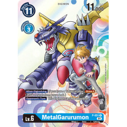 Digimon TCG P-051 MetalGarurumon Campaign Rare Next Adventure Card Game