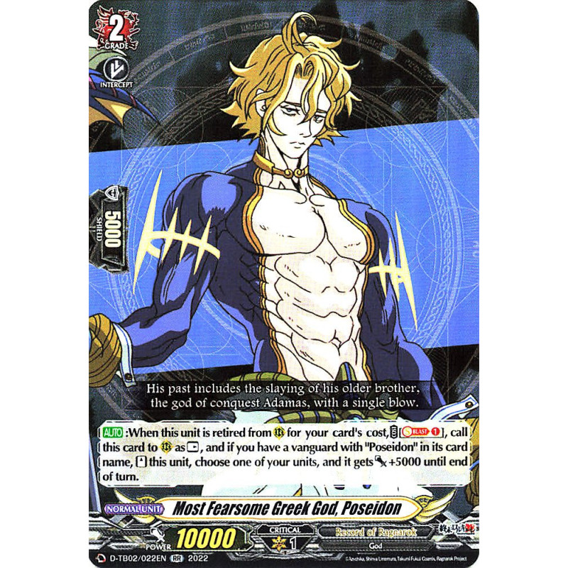 Vanguard_TCG_card_D-TB02_022EN_RR_Most_Fearsome_Greek_God_Poseidon_Record_of_Ragnarok