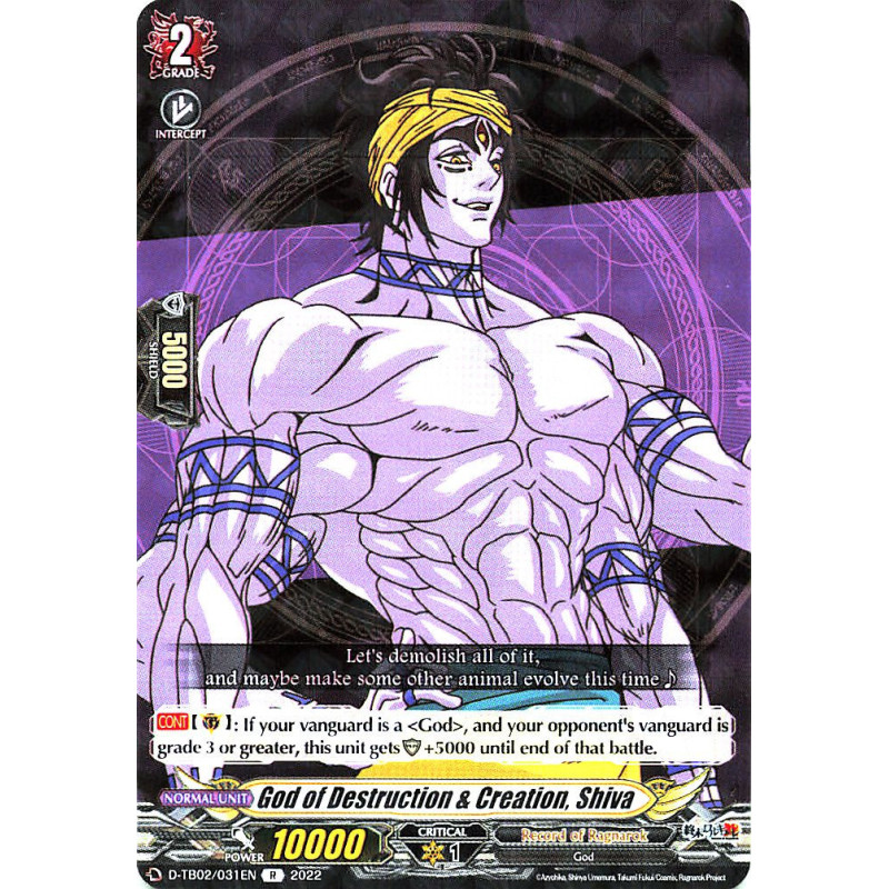 Vanguard_TCG_card_D-TB02_031EN_R_God_of_Destruction_Creation_Shiva_Record_of_Ragnarok
