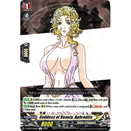 Vanguard_TCG_card_D-TB02_032EN_R_Goddess_of_Beauty_Aphrodite_Record_of_Ragnarok