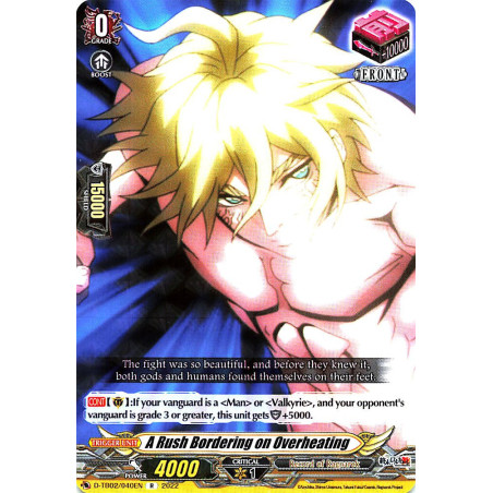 Vanguard_TCG_card_D-TB02_040EN_R_A_Rush_Bordering_on_Overheating_Record_of_Ragnarok
