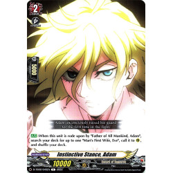 Vanguard_TCG_card_D-TB02_045EN_C_Instinctive_Stance_Adam_Record_of_Ragnarok