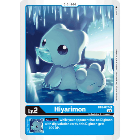 Digimon_TCG_BT8-002_Hiyarimon_Uncommon_New_Awakening_Card_Game