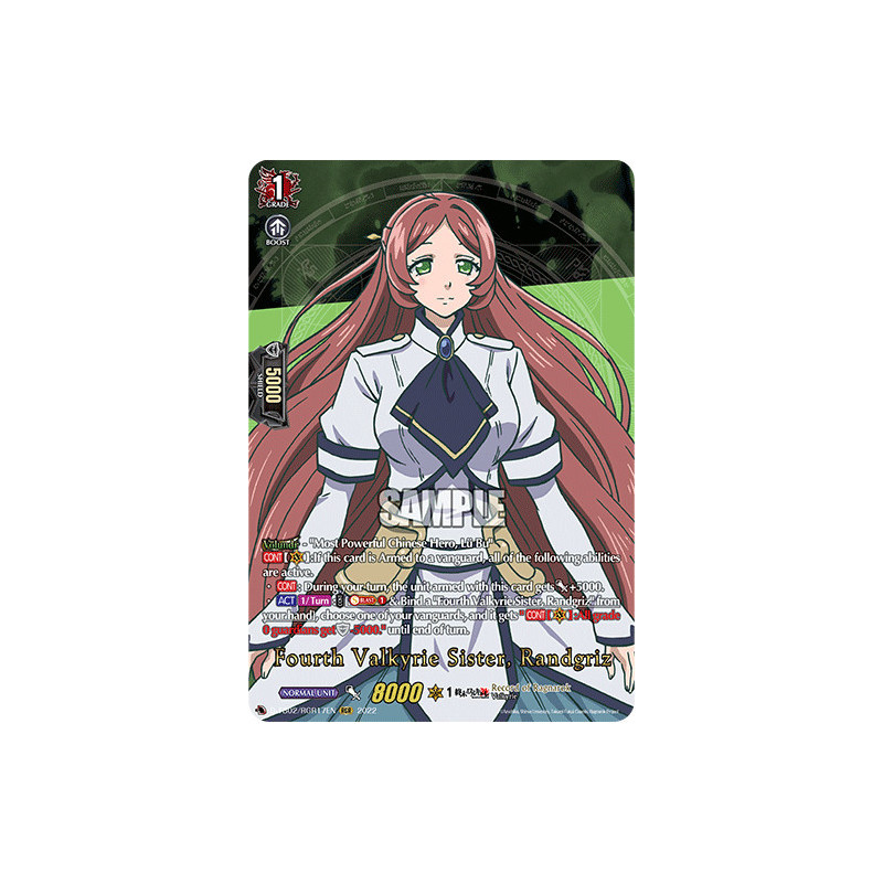 Vanguard_TCG_card_D-TB02_RGR17EN_RGR_Fourth_Valkyrie_Sister_Randgriz_Record_of_Ragnarok