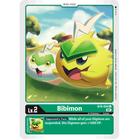Digimon_TCG_BT8-004_Bibimon_Uncommon_New_Awakening_Card_Game
