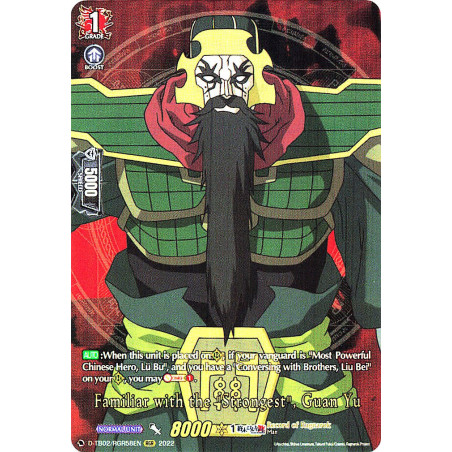 Vanguard_TCG_card_D-TB02_RGR58EN_RGR_Familiar_with_the_Strongest_Guan_Yu_Record_of_Ragnarok