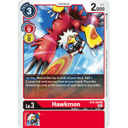 Digimon_TCG_BT8-009_Hawkmon_Uncommon_New_Awakening_Card_Game