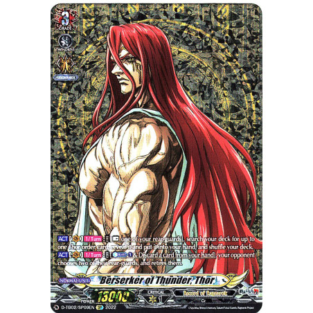 Vanguard_TCG_card_D-TB02_SP09EN_SP_Berserker_of_Thunder_Thor_Record_of_Ragnarok