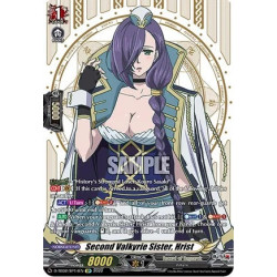 Vanguard_TCG_card_D-TB02_SP14EN_SP_Second_Valkyrie_Sister_Hrist_Record_of_Ragnarok