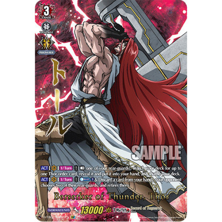 Vanguard_TCG_card_D-TB02_SSP05EN_SSP_Berserker_of_Thunder_Thor_Record_of_Ragnarok