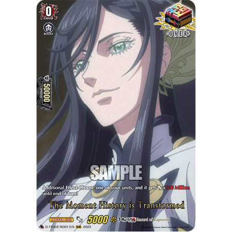 Vanguard_TCG_card_D-TTD02_RGR11EN_RGR_The_Moment_History_is_Transformed_Record_of_Ragnarok