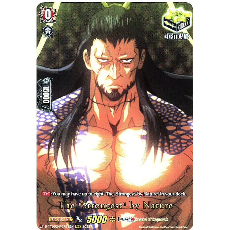 Vanguard_TCG_card_D-TTD02_RGR12EN_RGR_The_Strongest_by_Nature_Record_of_Ragnarok