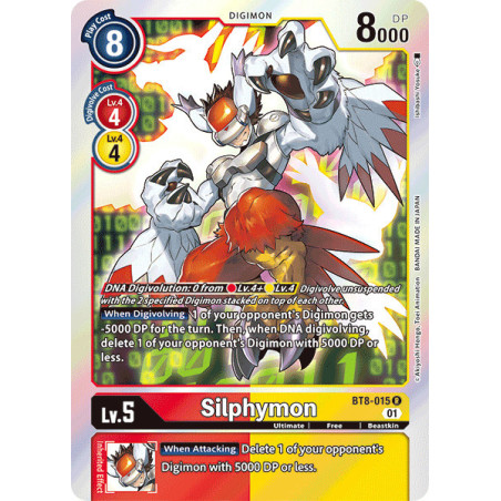 Digimon_TCG_BT8-015_Silphymon_Rare_New_Awakening_Card_Game