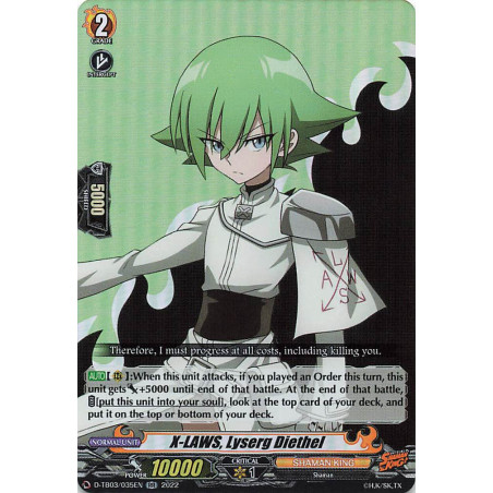 Vanguard_TCG_card_D-TB03_035EN_RR_X-LAWS_Lyserg_Diethel_SHAMAN_KING