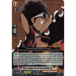 Vanguard_TCG_card_D-TB03_039EN_RR_Wind_of_Laughter_that_will_Save_the_World_Joco_SHAMAN_KING