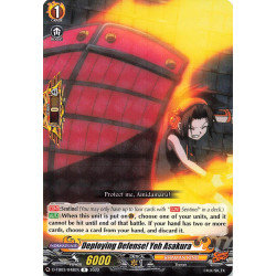 Vanguard_TCG_card_D-TB03_048EN_R_Deploying_Defense_Yoh_Asakura_SHAMAN_KING