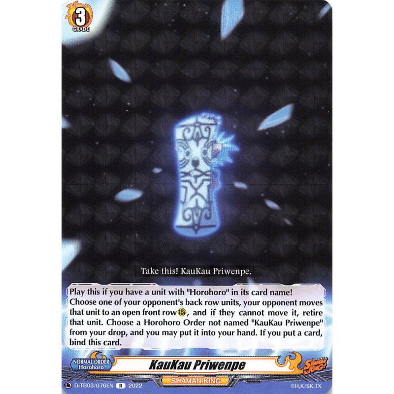 Vanguard_TCG_card_D-TB03_076EN_R_KauKau_Priwenpe_SHAMAN_KING