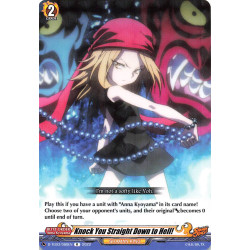 Vanguard_TCG_card_D-TB03_080EN_R_Knock_You_Straight_Down_to_Hell_SHAMAN_KING