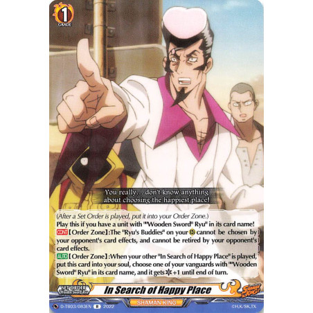 Vanguard_TCG_card_D-TB03_083EN_R_In_Search_of_Happy_Place_SHAMAN_KING