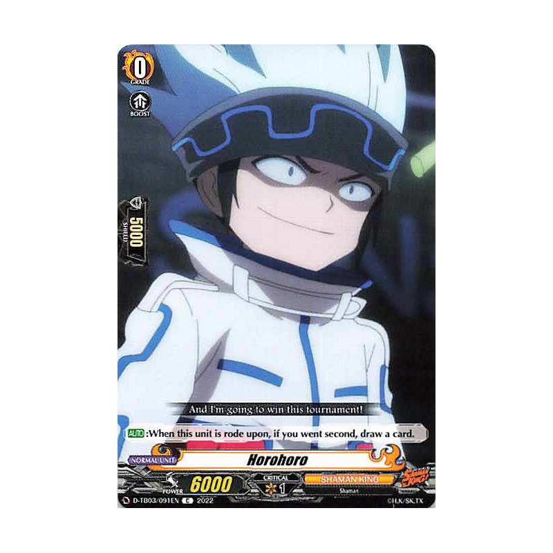 Vanguard_TCG_card_D-TB03_091EN_C_Horohoro_SHAMAN_KING